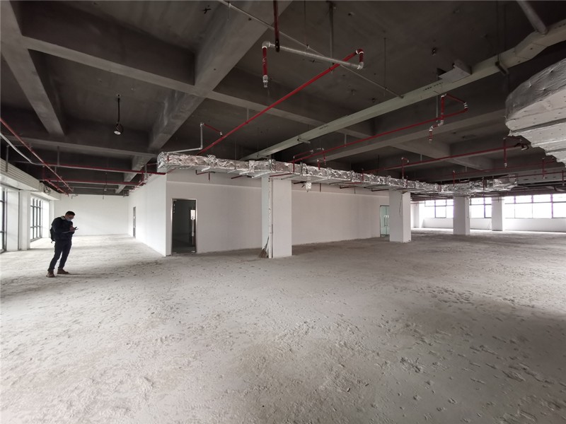 浦東1400平方百度公司辦公樓裝修設(shè)計-第2張圖片-上海古都建筑設(shè)計集團(tuán)