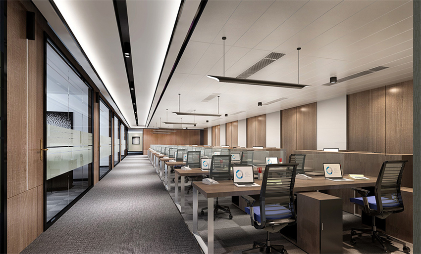 920平新中式風格辦公室設(shè)計方案-第2張圖片-上海古都建筑設(shè)計集團 920平新中式風格辦公室設(shè)計方案-第2張圖片-上海古都建筑設(shè)計集團