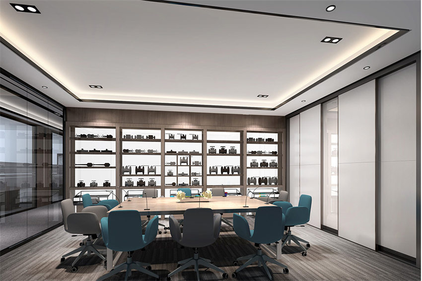 920平新中式風格辦公室設(shè)計方案-第4張圖片-上海古都建筑設(shè)計集團 920平新中式風格辦公室設(shè)計方案-第4張圖片-上海古都建筑設(shè)計集團